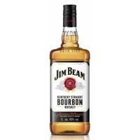 Jim Beam White Label Kentucky Straight Bourbon Whiskey