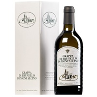 Grappa di Brunello di Montalcino in Geschenkkarton