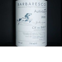 Ca del Baio Barbaresco Autinbej di Giulio Grasso