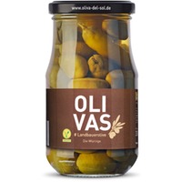 OLIVAS Landbauerolive - angeschnittene Oliven mit Fenchel - das Naturprodukt -