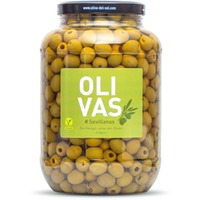 OLIVAS Sevillanas / 2.500 g (Gallone) * Ohne Kern * Milde Manzanilla Oliven aus Sevilla - das