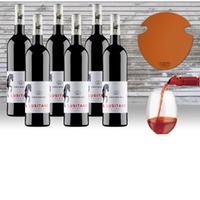 Lusitano tinto (6x 0,75l + 1x Ervideira Weinausschenker)