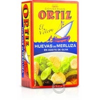Ortiz Huevas de Merluza en Aceite d´oliva, 80-g-Packung