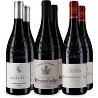 Châteauneuf-du-Pape-Selektion – versandkostenfrei im 6er-Paket