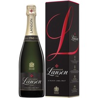 Champagne Lanson Black Label, Brut, Champagne AC, Geschenketui, Champagne, Schaumwein