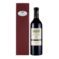 Geschenkpackung Château Puech-Haut-Prestige-Rotwein in Geschenkkarton