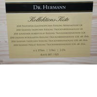 Kollektionskiste Dr.Hermann edelsüß - 6x 375 ml - Kiste 007 von 25 | 581 von 600 Parker Punkten