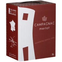 Bourdic Bag in Box Merlot Campagnac Rouge 5,0 l