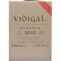 Vidigal Vinho Tinto Reserva 2020, 3 Liter, Bag in Box