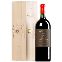 "Rosso del Conte" Sicilia Contea di Sclafani DOC MAGNUM Original-Holzkiste