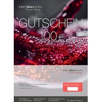 PRObioWEIN Geschenkgutschein 100€ - Download