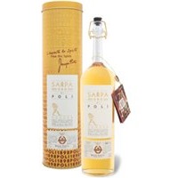 Grappa Sarpa Oro di Poli mit Geschenkbox 40% Vol