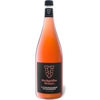 Markgräfler Winzer Spätburgunder Weißherbst QbA feinherb, Literflasche, Roséwein 2024