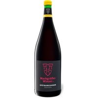 Markgräfler Winzer Spätburgunder Rotwein QbA trocken, Literflasche, Rotwein 2022
