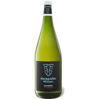 Markgräfler Winzer Gutedel QbA feinherb, Literflasche, Weißwein - Mindestbestellmenge 6