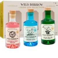 Wild Burrow Irish Gin Selection 3 x 200ml-Flaschen, 40% Vol