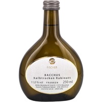 Bacchus Kabinett "Filetstück" (250 ml BB) halbtrocken 0,25 L - Weingut Fischer