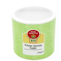 Bergkräuter Bio Kräuter-Gemüse Suppe 250g