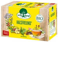 Willi Dungl Bio-Kräutertee Halsfreund 20 Teebeutel