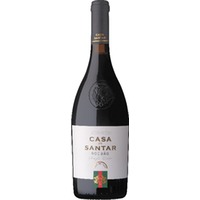 Casa de Santar Tinto Cuvee aus 50 Proz. Aragones, 30 Proz. Touriga Nacional, 20 Proz. Alfrocheiro 6 Monate in französischer Eiche gereift