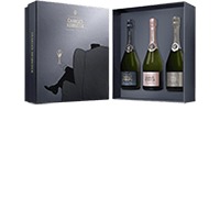 Charles Heidsieck : Coffret Armchair Brut Réserve + Rosé Réserve + Blanc de Blancs