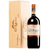 "Poggio Lombrone" Sangiovese Montecucco Riserva DOCG (BIO) MAGNUM Original-Holzkiste