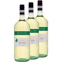 3x Pinot Grigio delle Venezie DOC - Magnum 1,5 Liter - Donini, Gruppo Italiano Vini