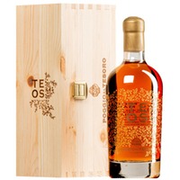 "Teos" Petit Manseng Passito Toscana IGT dolce Original-Holzkiste