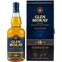 Glen Moray Speyside Single Malt Whisky 18 Years