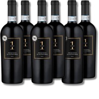 6 Flaschen - Primitivo di Manduria DOC "UNO" - " Masseria la Volpe"
