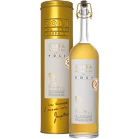 Sarpa Oro Grappa di Uve Merlot e Cabernet 40° in Geschenkröhre, Jacopo Poli