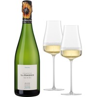 La Rogerie Heroïne & 2 Champagnergläser / /