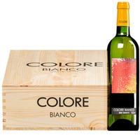 "Colore" Bianco Toscana IGT  Original-Holzkiste