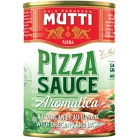 MUTTI Italienische Pizzasauce mit Oregano und Basilikum, Dose