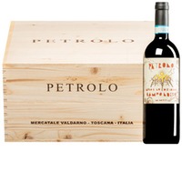 "Campo Lusso" Cabernet Sauvignon Val d'Arno di Sopra DOC (BIO)  Original-Holzkiste