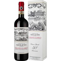 Castello di Meleto Chianti Classico, Chianti Classico DOCG, in Geschenketui, Toskana, 2021, Rotwein