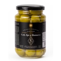 Don Gastronom Aceitunas con Ajo y Romero 350g