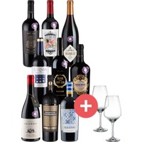 9er-Paket Weine des Jahres + GRATIS Schott-Zwiesel Gläser - Weinpakete