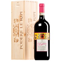 "Lupi e Sirene" Brunello di Montalcino Riserva DOCG MAGNUM Original-Holzkiste