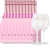 Brut Dargent Ice Pinot Noir + 2 Acryl GlÃ¤ser