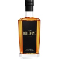 Bellevoye Noir 43% vol Triple Malt Tourbé Grand Whisky aus Frankreich