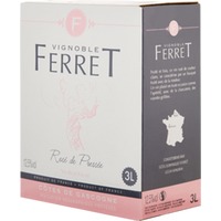 Rosé de Pressée Côtes de Gascogne Bag-in-Box - 3,0 L - - Vignoble Ferret - Roséwein