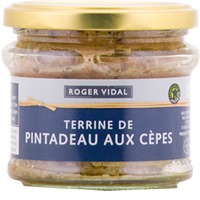 Perlhuhnpastete mit Steinpilzen 180 g