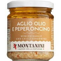 Gehackter Knoblauch mit Öl und Chili - Montanini, piemont