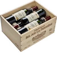 Château Bel Air La Perrière, Bordeaux AOC, 6 Flaschen in Holzkiste, Bordeaux, 2022, Rotwein