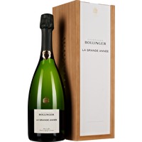 Champagne Brut La Grande Année in Holzkiste