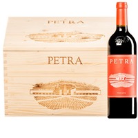 "Petra" Rosso Toscana IGT  Original-Holzkiste