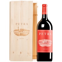 "Petra" Rosso Toscana IGT MAGNUM Original-Holzkiste