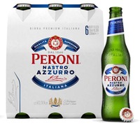 Nastro Azzurro Peroni Birra Bier 3 x 0,33 Liter | Nastro Azzurro