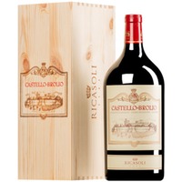 "Castello di Brolio" Chianti Classico Gran Selezione Gaiole DOCG Doppel-MAGNUM Original-Holzkiste